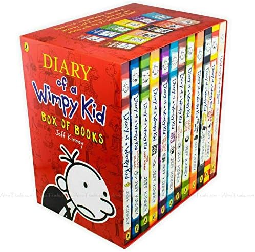 Diary of a Wimpy Kid Collection (Set of 10): Jeff Kinney